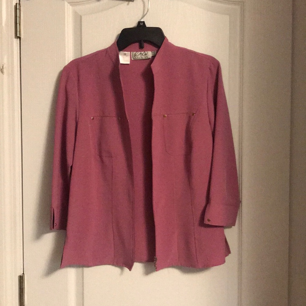 Pink blazer